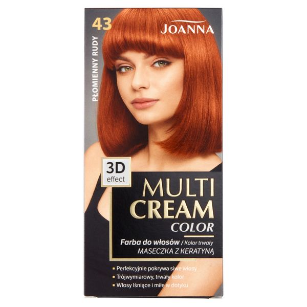 JOANNA MULTI CREAM Farba 43 Płomienny rudy zdjęcie 1