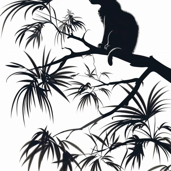 Plakat 80x80cm Na Gałęzi zdjęcie 1