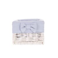 Skrzynka z obszyciem wybielana 30x30 H15 cm