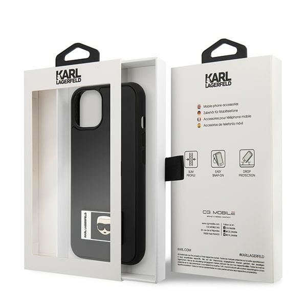 Etui Karl Lagerfeld do iPhone 13 mini, Czarny zdjęcie 8