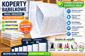 Koperty Bąbelkowe Brązowe A4 G17 100 szt. Profesjonalne Koperty Kurierskie