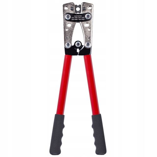 Zaciskarka do Końcówek Praska do Kabli Konektorów Tulejek 6-50mm2 HEX NEKU na Arena.pl
