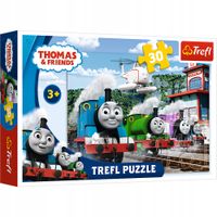 Puzzle Trefl dla 4 latka Tomek i Przyjaciele