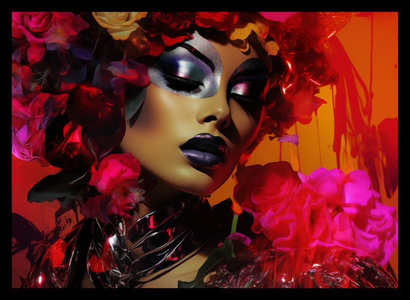 Plakat 35x25cm Kwiecista Diva zdjęcie 2