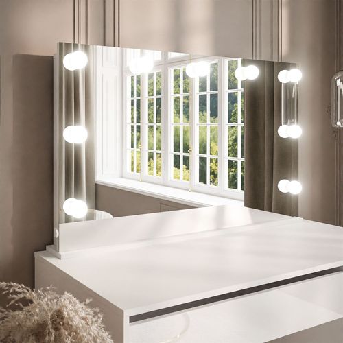 Lustro do makijażu wizażu wiszące stojące ! Oświetlenie w cenie !! na Arena.pl