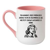 Elegant Biało-Różowy 330 ml