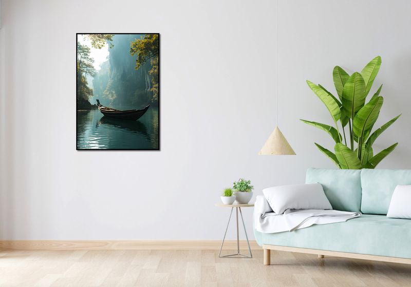 Plakat 67,5x95cm Samotność na Tafli zdjęcie 4
