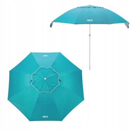 Parasol ogrodowy 190cm plażowy funkcjonalny 2w1 parawan osłona przed UV na Arena.pl