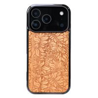 drewniane etui bewood do iphone 17 pro liście jabłoń