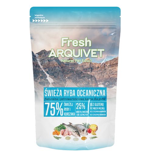 PRÓBKA ARQUIVET FRESH Półwilgotna karma dla psa ryba oceaniczna 100 g na Arena.pl