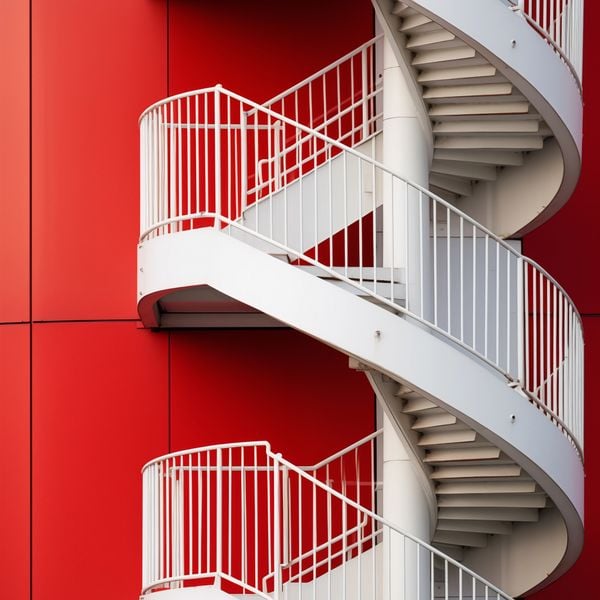 Plakat 60x60cm Schody do Niebios zdjęcie 1