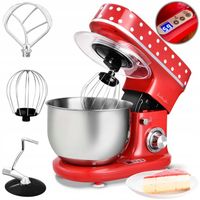 ROBOT PLANETARNY MIKSER KALORIK PODGRZEWANA MISA 5L 1400W-2500W RETRO LED