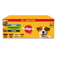 Pedigree Adult mokra karma dla psa smaków w sosie saszetka 80 x 100 g