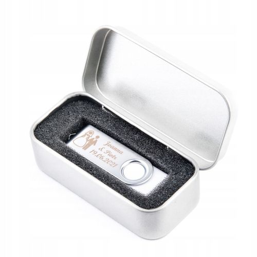 Pendrive 64 GB USB 2.0 pudełko + GRAWER ŚLUBNY na Arena.pl