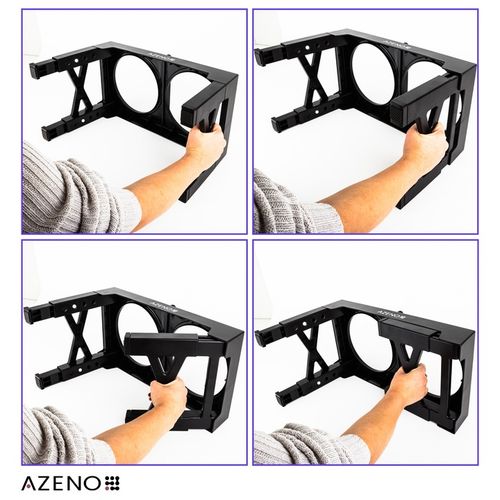 Miska dla Psa NA STOJAKU MISKA PODWÓJNA REGULOWANA DUŻA Spowalniająca 3w1 na Arena.pl