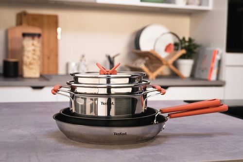 Zestaw garnków Tefal Opti'Space stal nierdzewna 6 el. na Arena.pl