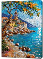 Obraz 70x100cm Mozaikowa Układanka