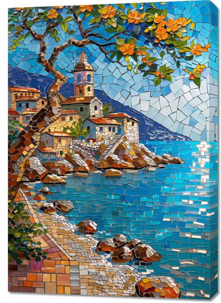 Obraz 70x100cm Mozaikowa Układanka zdjęcie 1