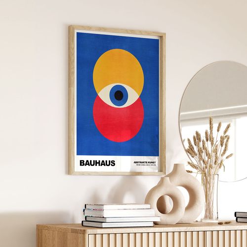 Plakat plakaty bauhaus oko 21x29,7 cm A4 na Arena.pl