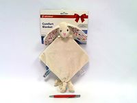 DouDou Kocyk Przytulanka Kroliczek bial 45135