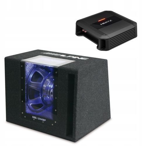Subwoofer samochodowy Alpine SBG-1244BP 800W 30cm na Arena.pl
