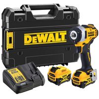akumulatorowy klucz udarowy 3/8' xr 12v 2*5.0ah tstak - dw dcf903p2