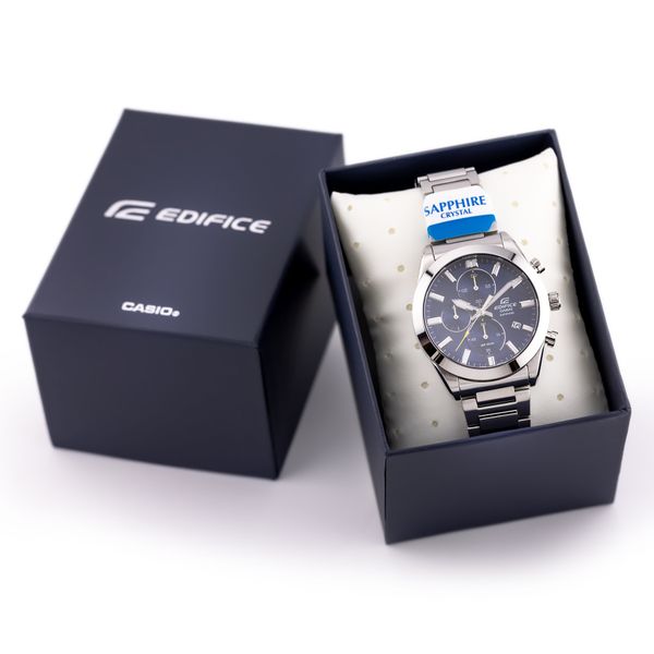 Zegarek Męski Casio EDIFICE Chronograph EFB-710D-2A + BOX zdjęcie 9