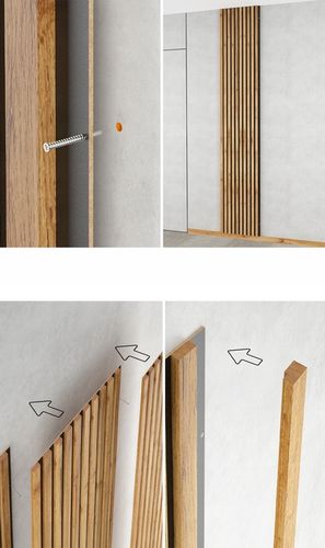 LAMELE ŚCIENNE BIAŁE NA PŁYCIE BIAŁEJ 510x2750mm na Arena.pl