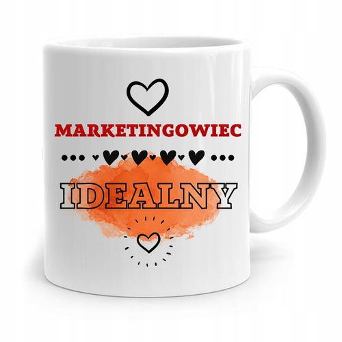 Dla Marketingowca Kubek Marketingowiec Idealny Z Nadrukiem Ze Zdjęciem na Arena.pl