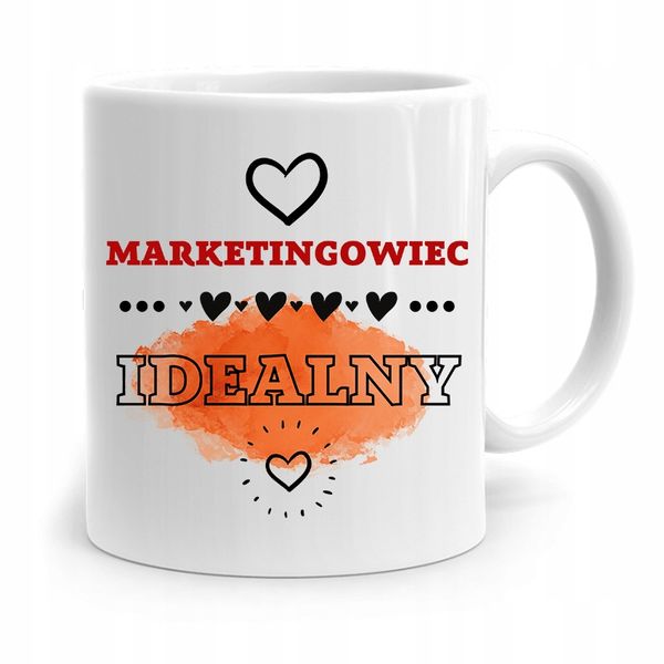 Dla Marketingowca Kubek Marketingowiec Idealny Z Nadrukiem Ze Zdjęciem zdjęcie 1