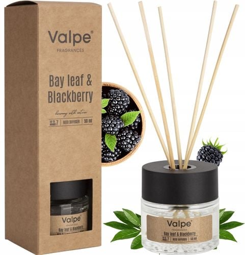 valpe dyfuzor zapachowy z patyczkami liść laurowy - jeżyna 50 ml dz50-325 na Arena.pl