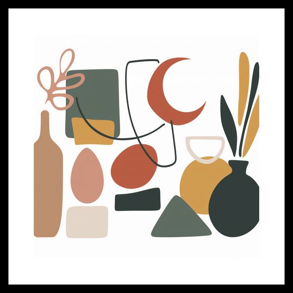 Plakat 40x40cm Formy Wyzwolone zdjęcie 3