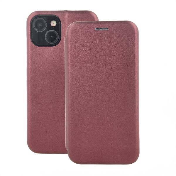 Etui Smart Diva do Honor 90 lite burgundowe zdjęcie 1