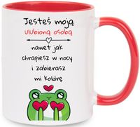 KUBEK PREZENT DLA DZIEWCZYNY ŻONY MĘŻA CHŁOPAKA NA WALENTYNKI URODZINY