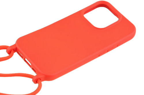 Etui ze sznurkiem RCK do Apple iPhone 16 Pro Max czerwony na Arena.pl