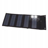 ŁADOWARKA SOLARNA DO TELEFONU 50W PANEL SŁONECZNY TURYSTYCZNY SKŁADANY