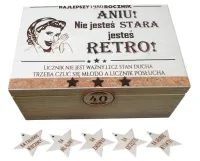 Prezent 30 40 50 60 Urodziny dla niej dla kobiety UNIKALNY WYJĄTKOWY