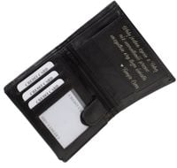 Portfel z grawerem prezent na Walentynki chłopaka