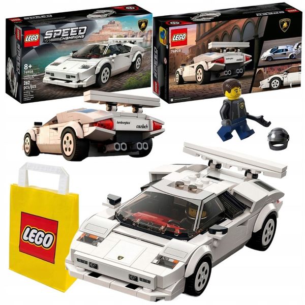 LEGO Speed Samochód Lamborghini Countach 76908 zdjęcie 10