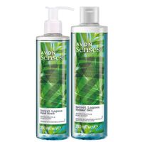 Avon Senses Secret Lagoon Zestaw Żel 250ml + Mydło
