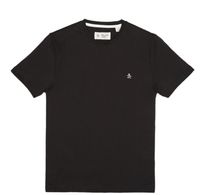 Koszulka z organicznej bawełny z haftowanym logo Pin Point M