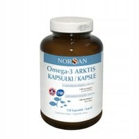 Norsan Omega-3 Arktis, kapsułki z naturalnym olejem z dorsza