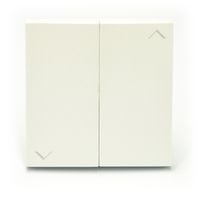 Efapel Logus90 klawisze do łącznika żaluzjowego zwiernego lodowy 90612 TGE