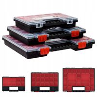 Zestaw organizerów KNO40305B, KNO35255B, KNO30205B, Wymiary 30.3x39.9x15 cm, Prosperplast