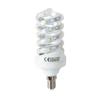 Żarówka LED spiralna E14 11W 1060lm biała zimna do biura energooszczędna