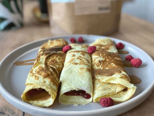 MĄKA BAMBUSOWA BŁONNIK BAMBUSOWY keto 500g naturalny low do wypieków bf 100 na Arena.pl