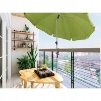 UCHWYT DO PARASOLA BALKONOWEGO mocowanie do balustrady balkonu zacisk