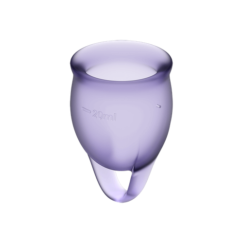 Satisfyer Feel Confident Menstrual Cup Set Lila na Arena.pl