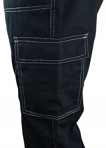 Spodnie ROBOCZE męskie BHP MOCNE ochronne WZMACNIANE RIP-STOP na rozdarcia na Arena.pl