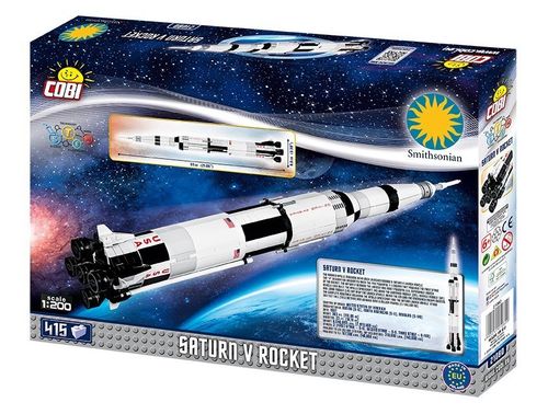 Klocki Smithsonian Rakieta Saturn V na Arena.pl